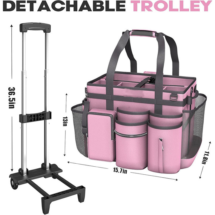 Practical Rolling Bag for Cleaning and Organization Kalsten