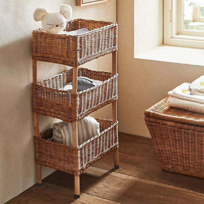 Multi-Tier Woven Storage Rack Kalsten 1787892970