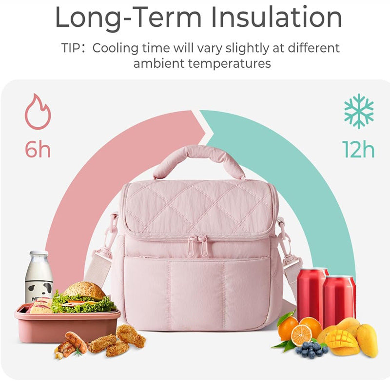 Insulated Lunch Bag with Multiple Compartments Kalsten
