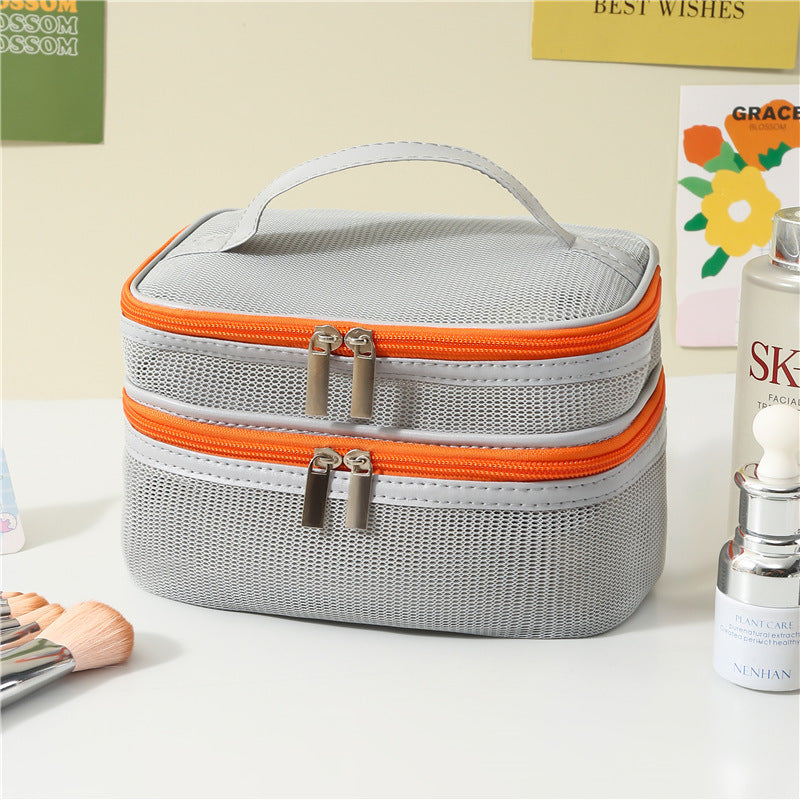 Dual Compartment Makeup Organizer Case Kalsten