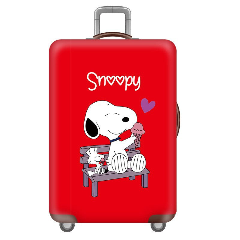 Unisex Hard Shell Suitcase with Fun Cartoon Design Kalsten