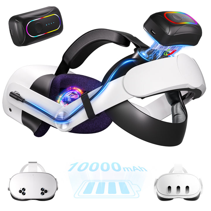 VR-Headset with high-performance battery Kalsten