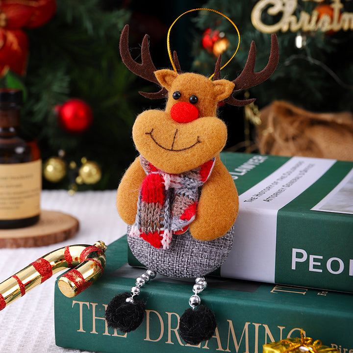 Decorative Christmas reindeer made of felt Kalsten