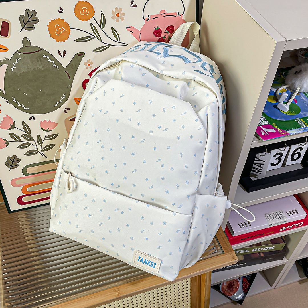 Trendy Patterned Backpack