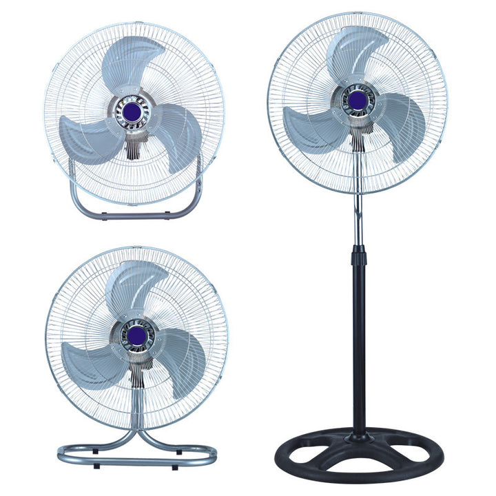 Unisex stand fan with height-adjustable design and multiple speed settings Kalsten
