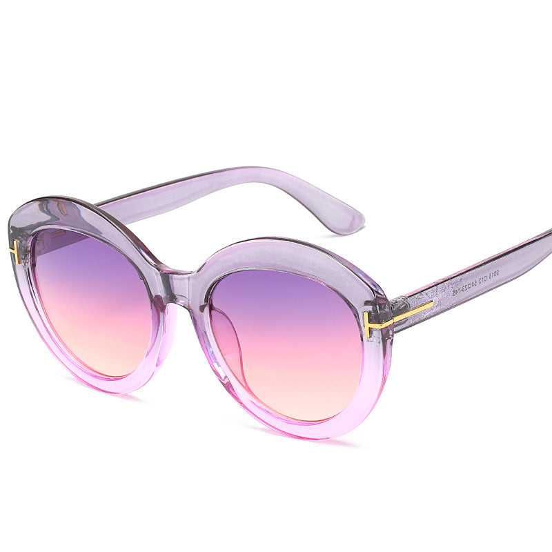 Oversized Gradient Lens Sunglasses Kalsten
