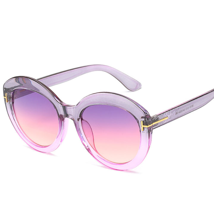 Oversized Gradient Lens Sunglasses Kalsten