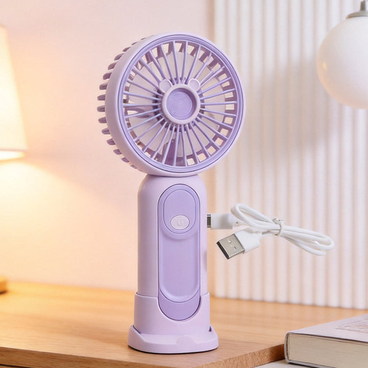 Ladies portable USB hand fan with cute rabbit design Kalsten
