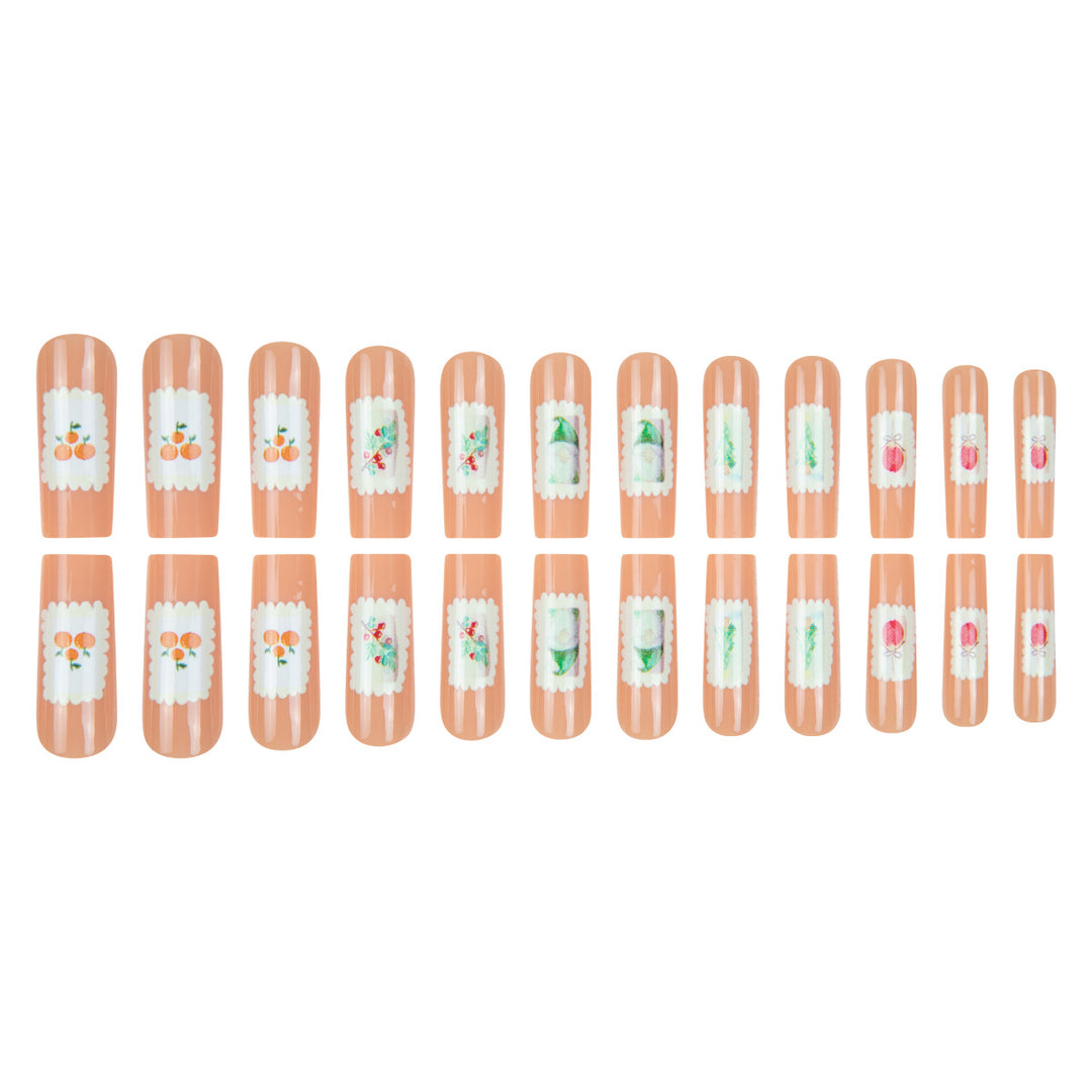 Festive Illustration Nail Art Design Kalsten