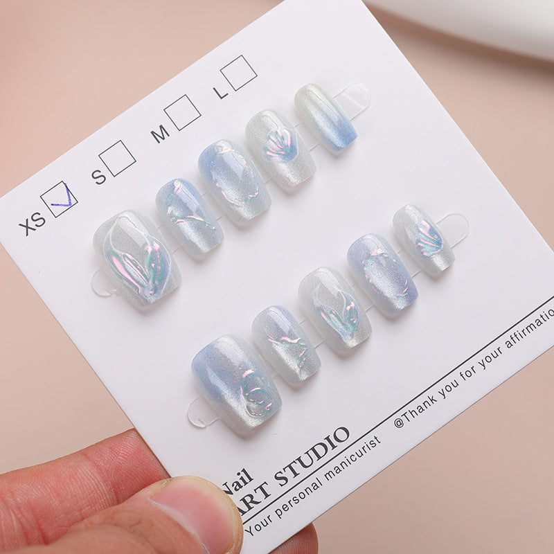 Iridescent Nail Art Press-On Collection Kalsten
