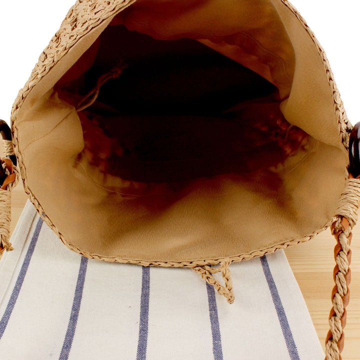 Handmade Crocheted Shoulder Bag In Modern Design Kalsten