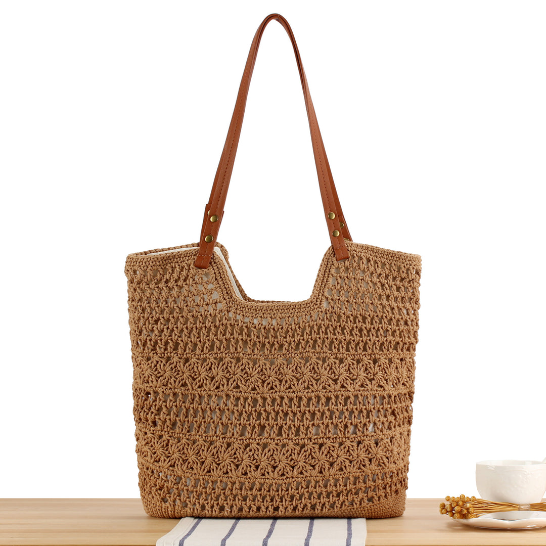 Macramé Handbag with Sturdy Handle Kalsten