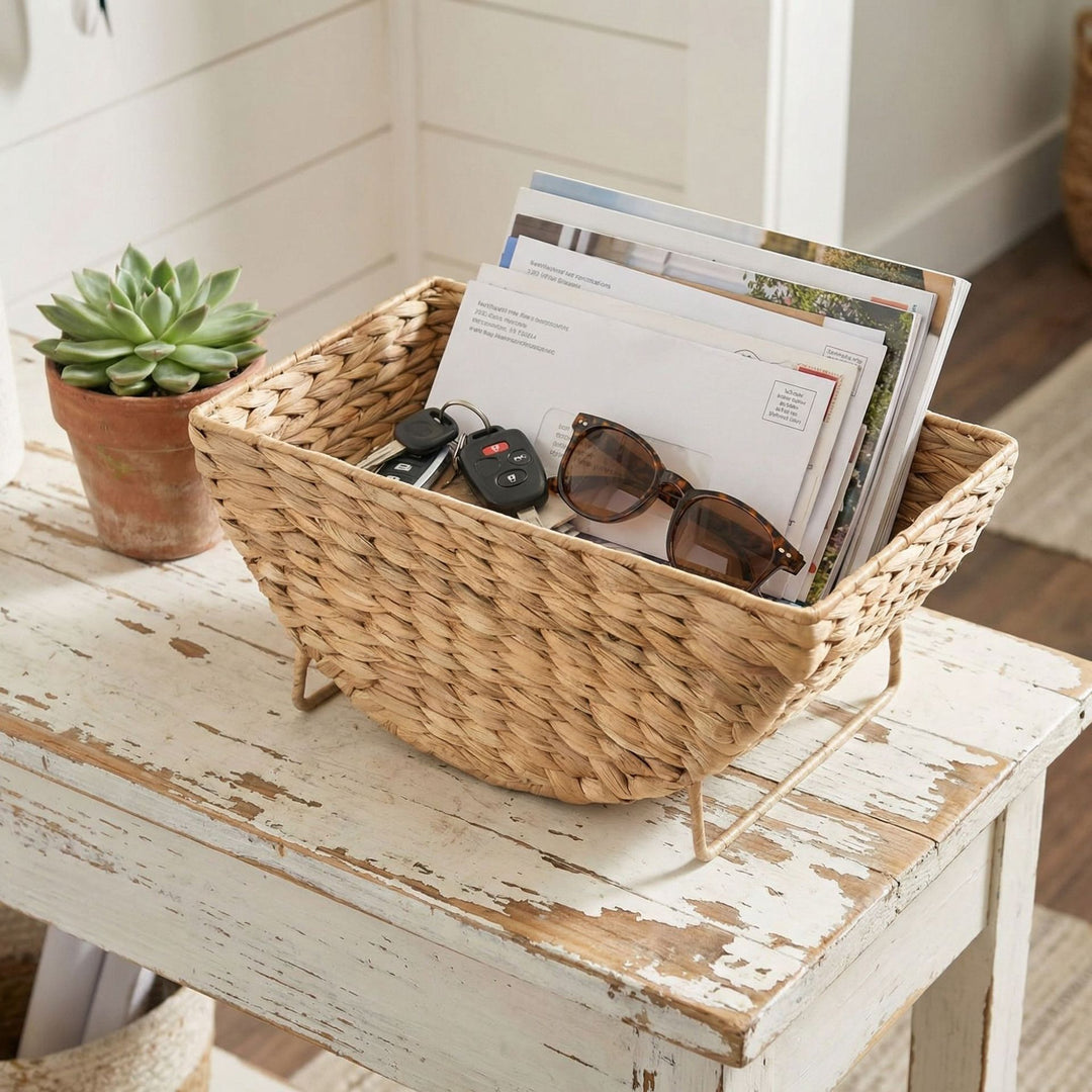 Natural Woven Serving Tray Kalsten