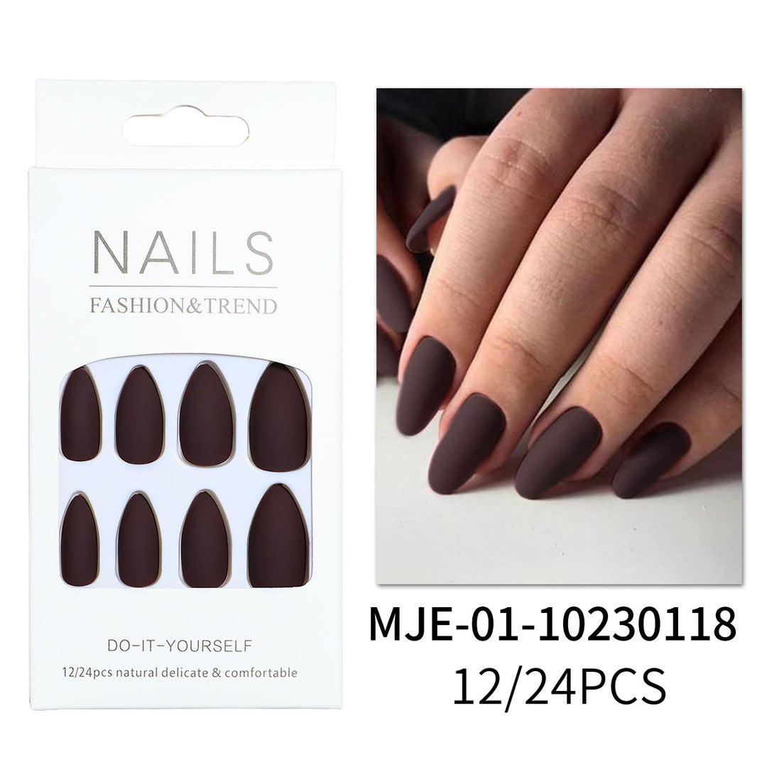 Matte Finish Press-On Nail Extensions Kalsten
