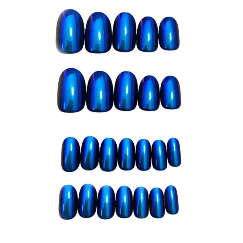 Premium Iridescent Press-On Nail Set Kalsten