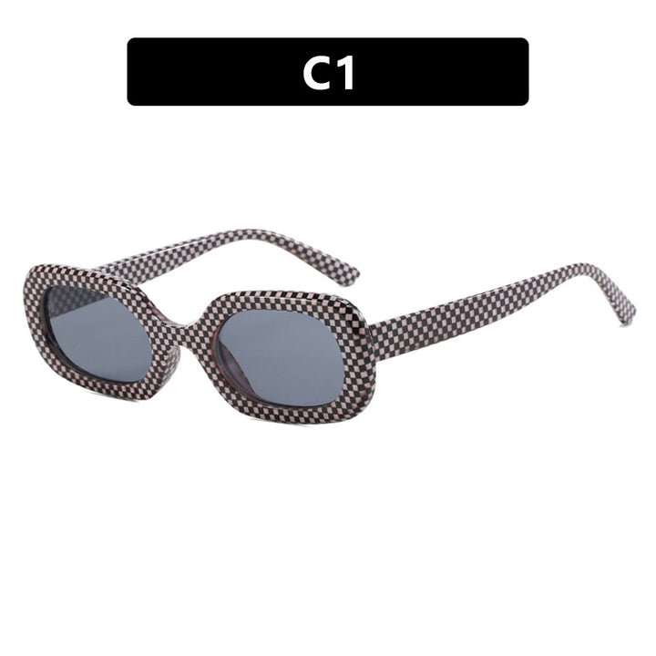 Women's oversized sunglasses with unusual pattern Kalsten