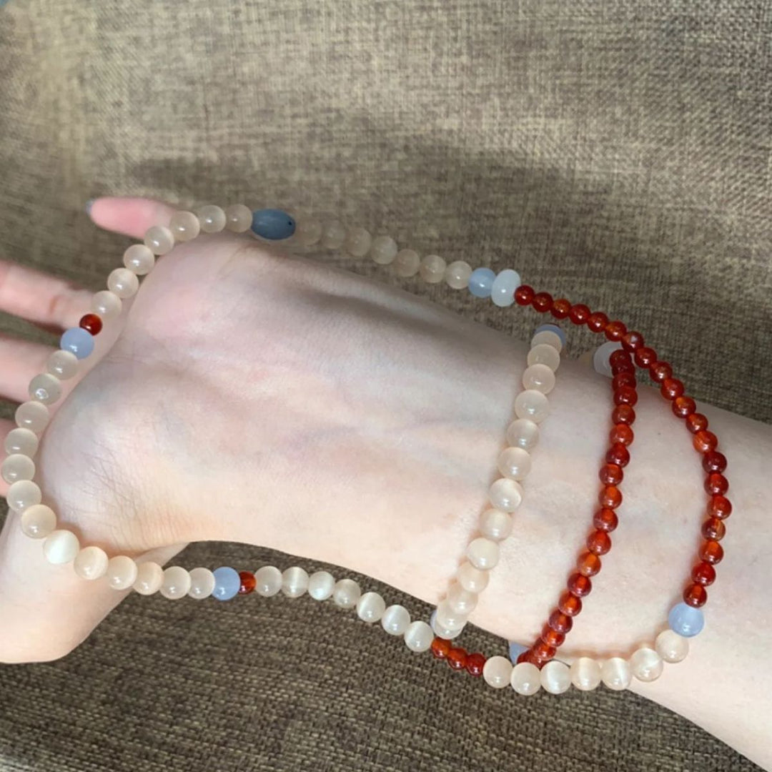 Handmade Gemstone Stretch Bracelet Kalsten