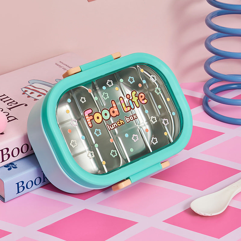 Multi-Compartment Food Storage Lunch Box