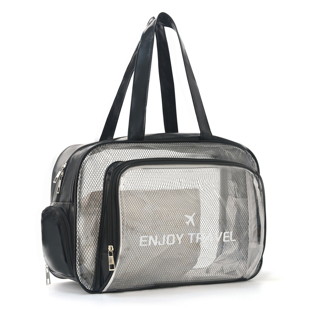 Transparent Travel Bag with Versatile Compartments Kalsten