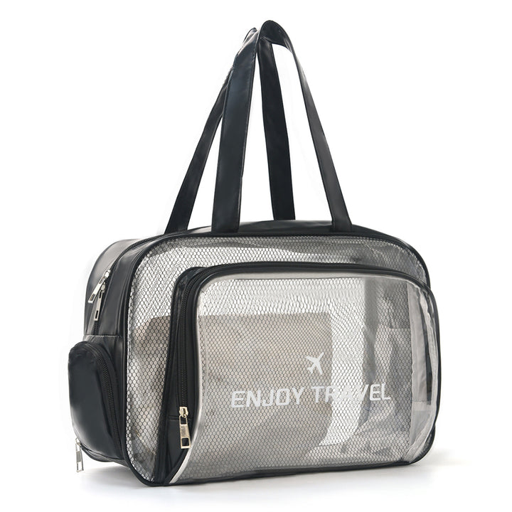 Transparent Travel Bag with Versatile Compartments Kalsten