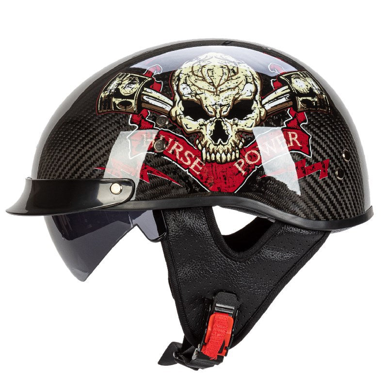 Graphic Safety Skull Design Motorcycle Helmet Kalsten