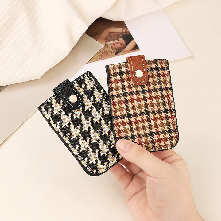 Elegant Textured Cardholder Kalsten