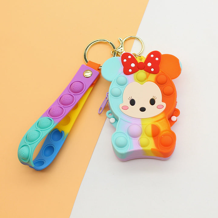 Women's Keychain with Pop It Design Kalsten