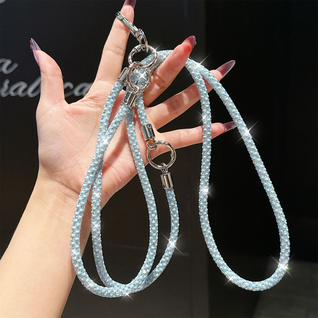 Sparkling Rhinestone Phone Strap Kalsten