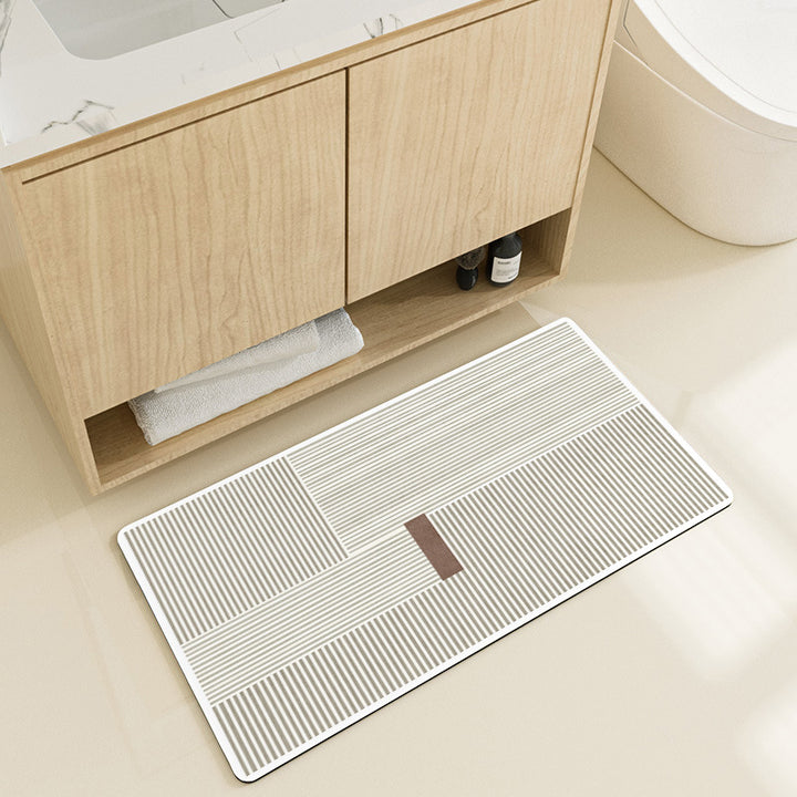 Geometric Abstract Bath Mat Kalsten