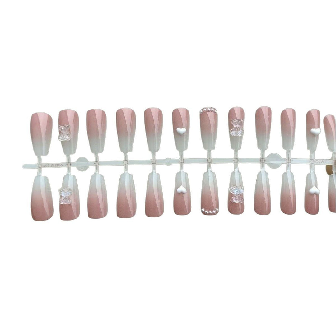 Artful Nail Art with Cute Bunny Pattern Cold Kalsten