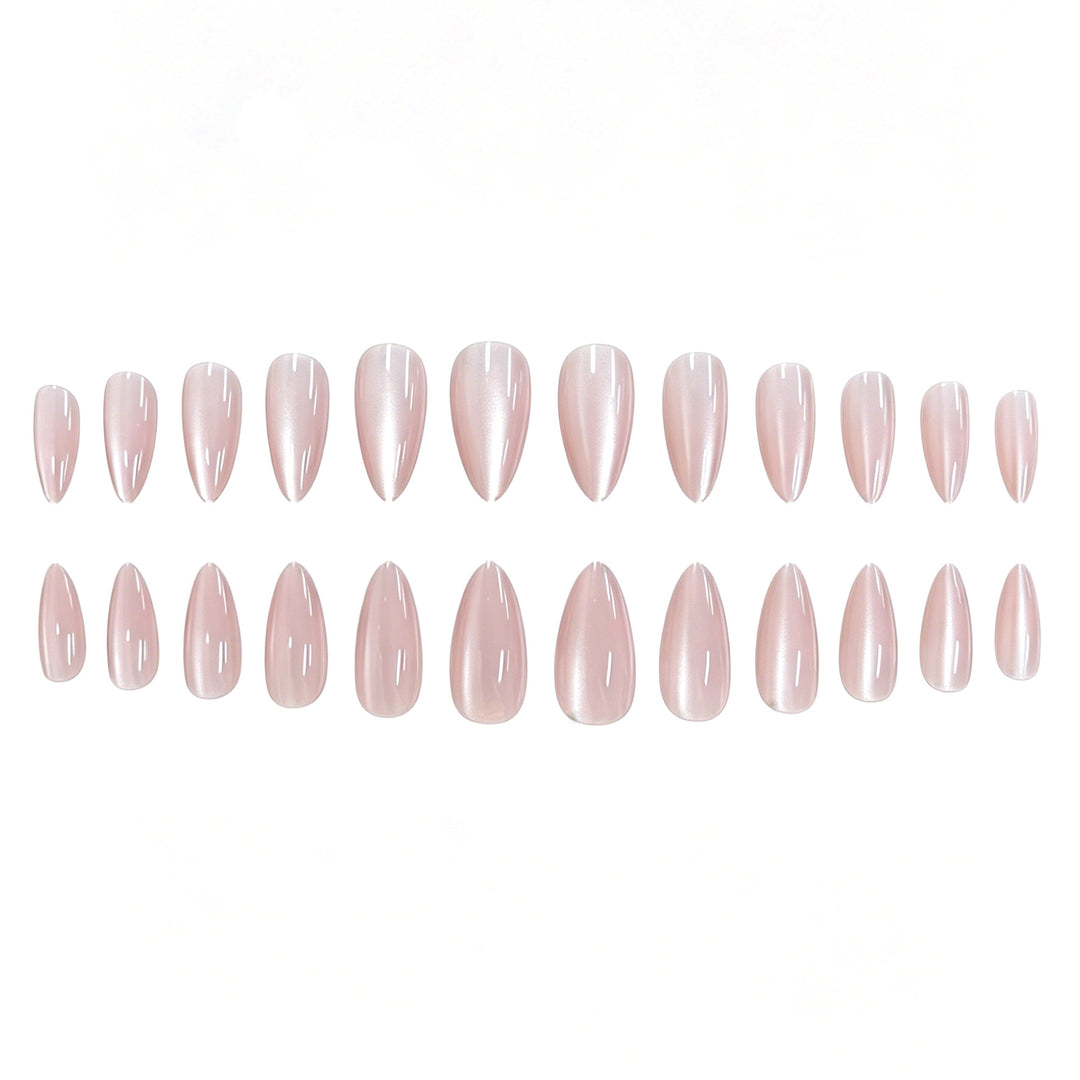 Elegant Glittery Stiletto Nail Enhancements Kalsten