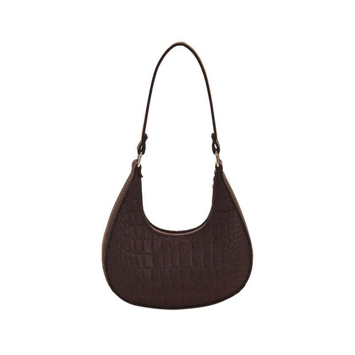 WoCrocodile Texture Handheld Hobo Bag Kalsten