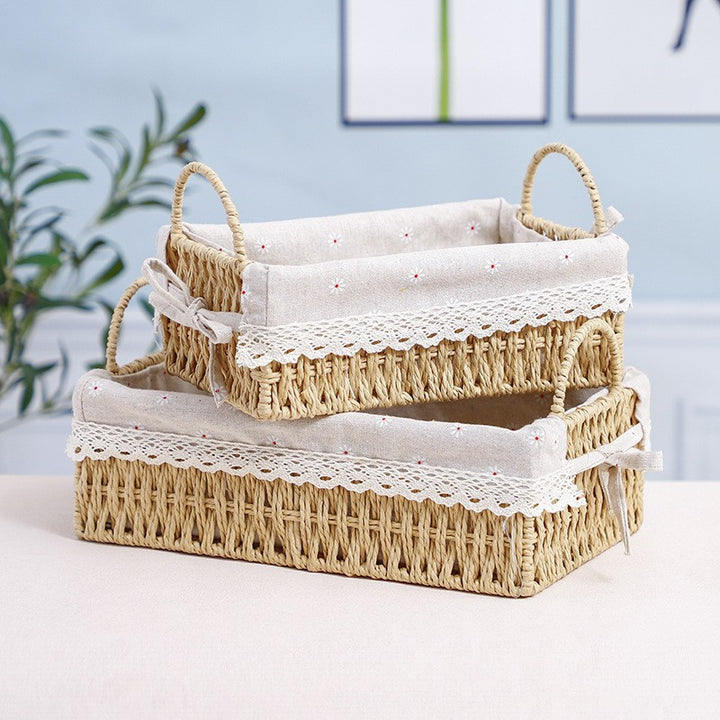 Handmade Woven Storage Basket