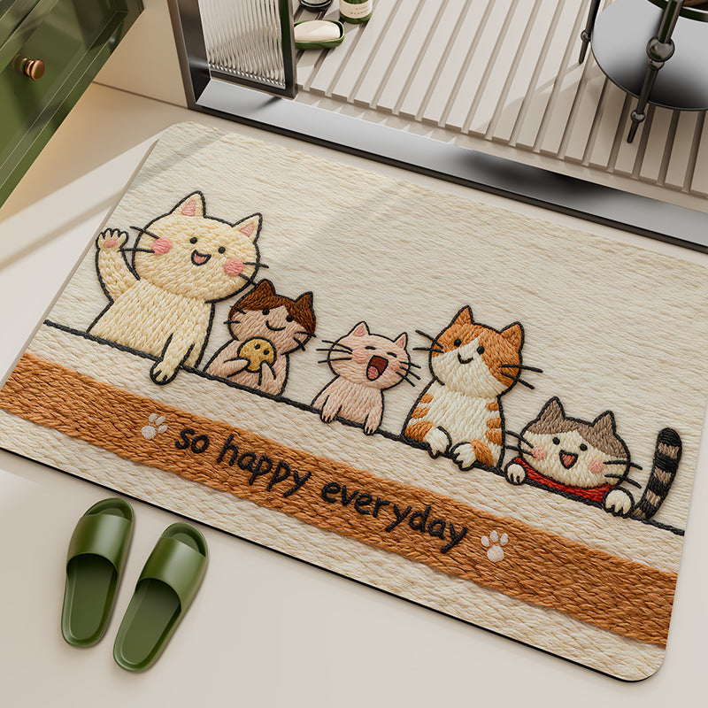 Playful Animal-Themed Area Rug