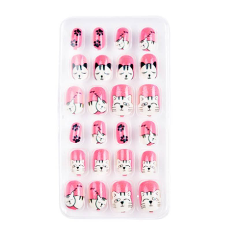 Decorative Animal-Themed Press-On Nails Kalsten