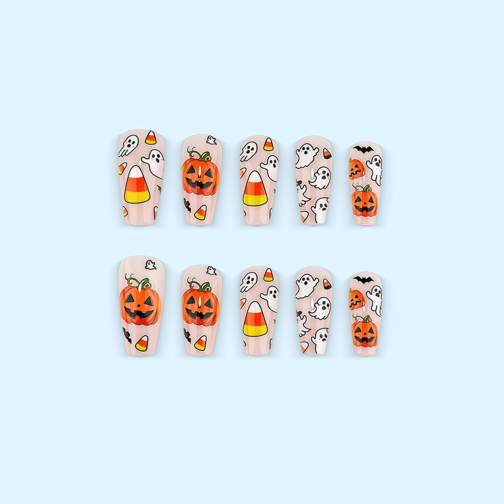 Artificial nails in festive Halloween design Kalsten 1788232771
