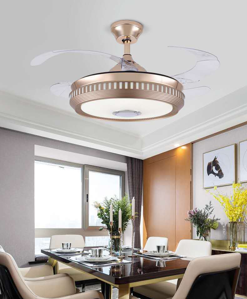 Contemporary Ceiling Fan Light Fixture