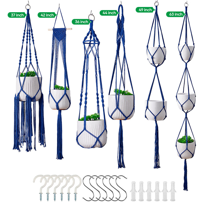 Macramé Plant Hanger Set