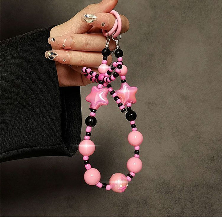 Fun-Themed Beaded Keychain Kalsten