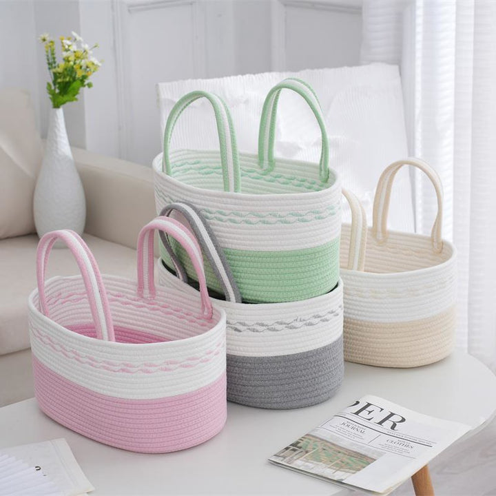 Fashionable storage basket Kalsten