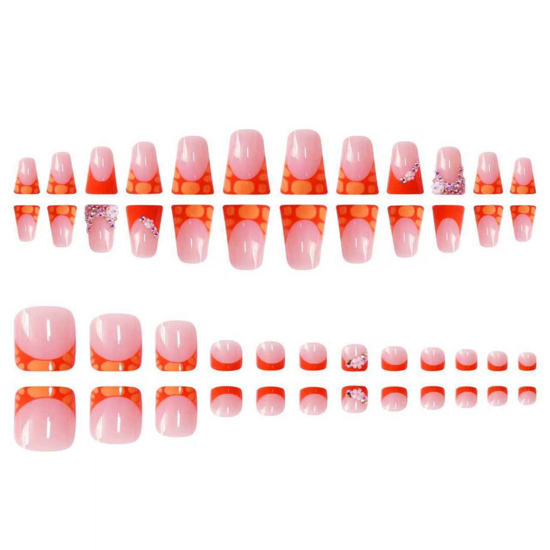 Luxe Decorative Press-On Nail Extensions Kalsten