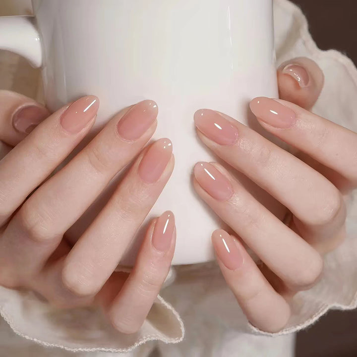 Premium Glossy Gel Nail Extensions