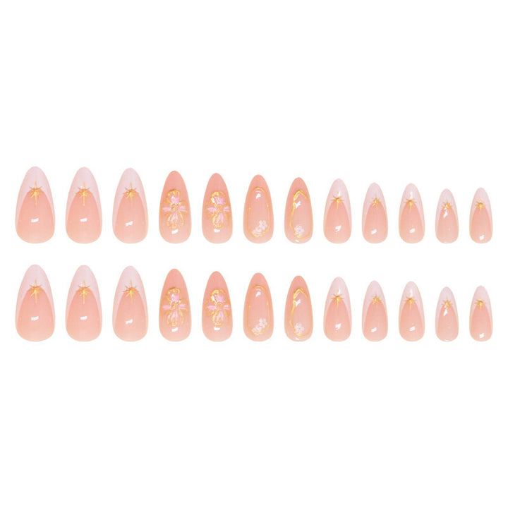 Artistic Long-Stiletto Nail Extensions Kalsten