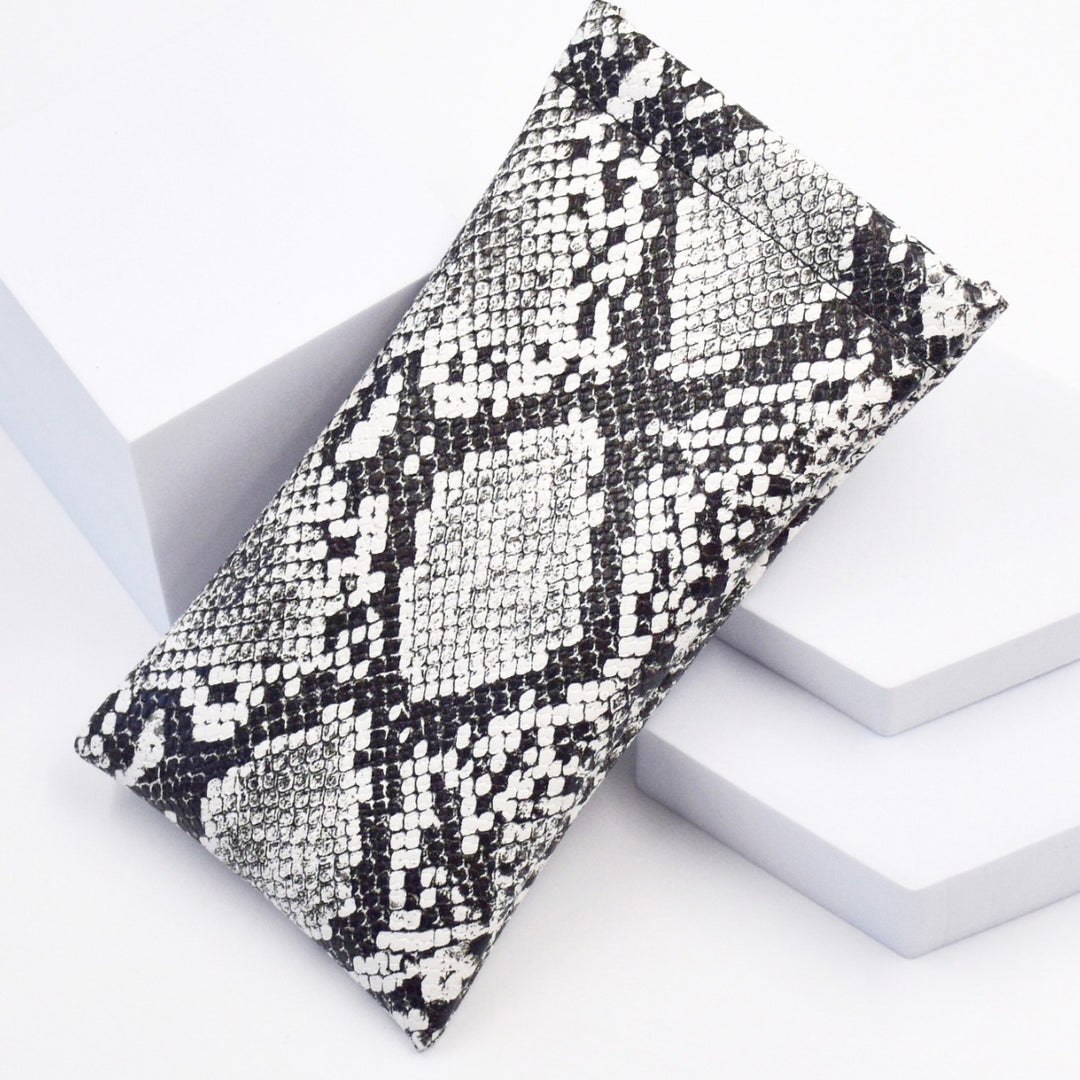 Stylish Snake Print Eyewear Case Kalsten