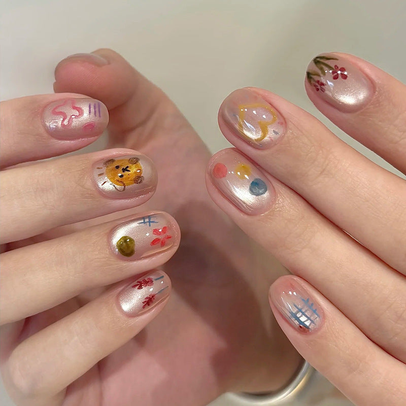 Artistic Nail Art Press-On Designs Kalsten