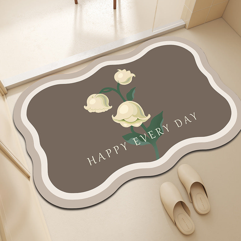 Floral-Designed Comfort Mat Kalsten
