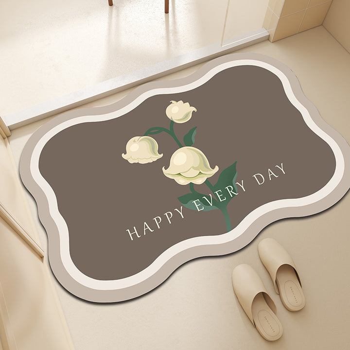 Floral-Designed Comfort Mat Kalsten