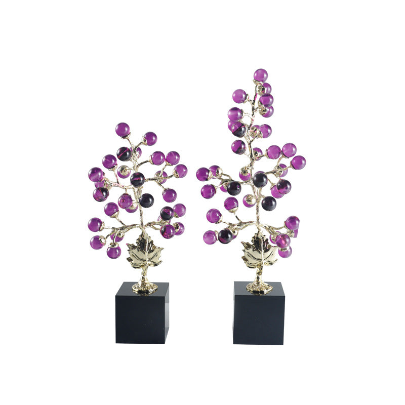 Artistic Decorative Grape Sculpture