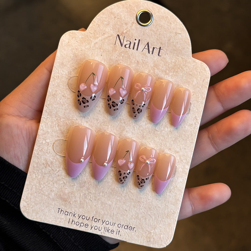 Artistic Press-On Nail Design Set Kalsten