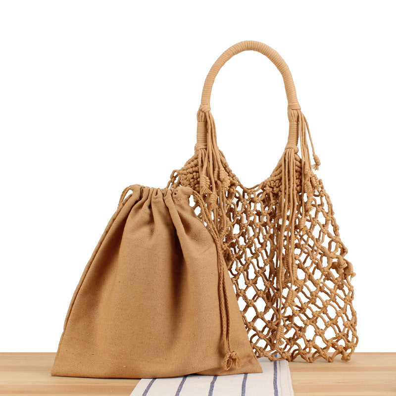 Stylish shopping bag with integrated pouch Kalsten